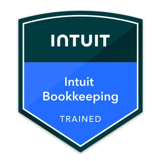 Intuit Bookkeeping trained badge
